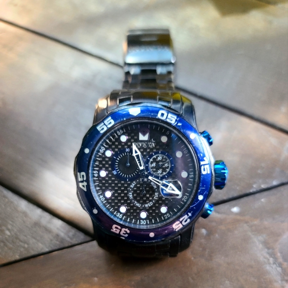 Invicta Watch Black